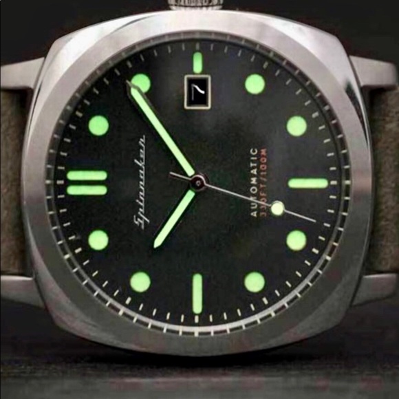 SPINNAKER HULL AUTOMATIC WATCH 42M CASE BROWN DIAL - Picture 11 of 12